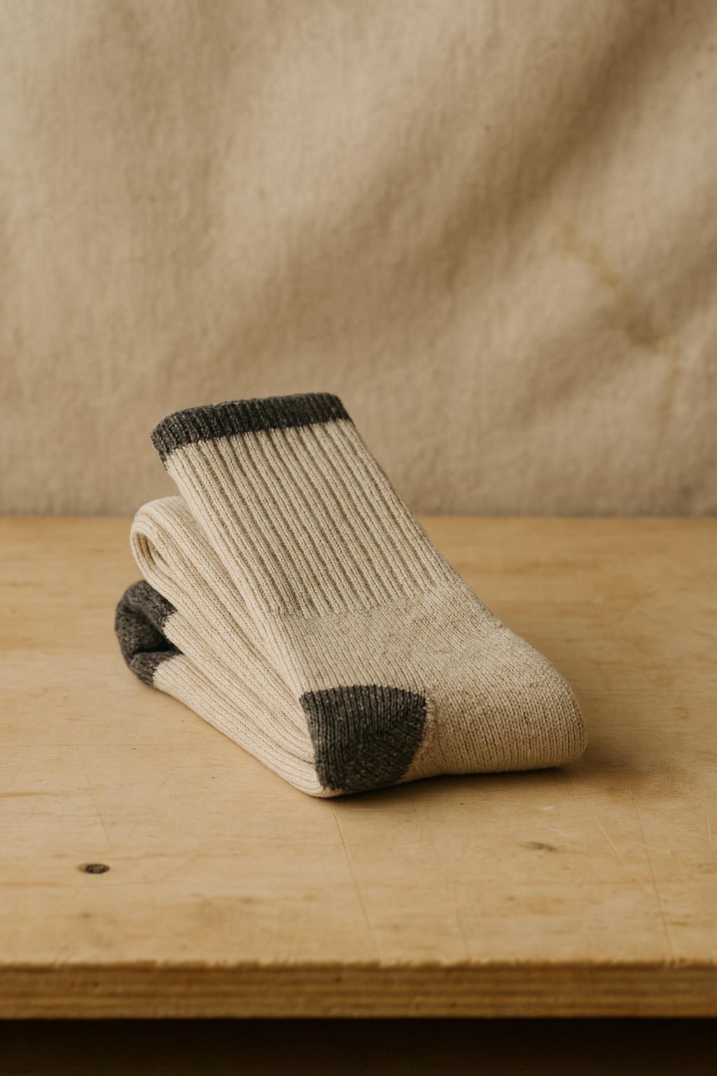 Ribbed Work Socks