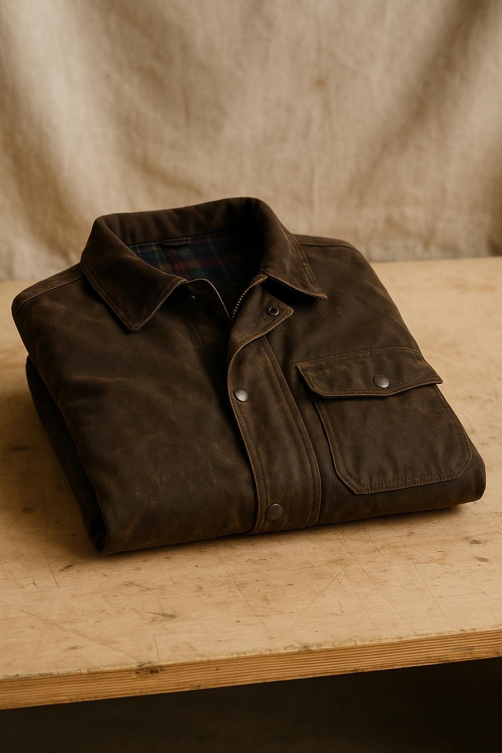 Waxed Ranch Coat